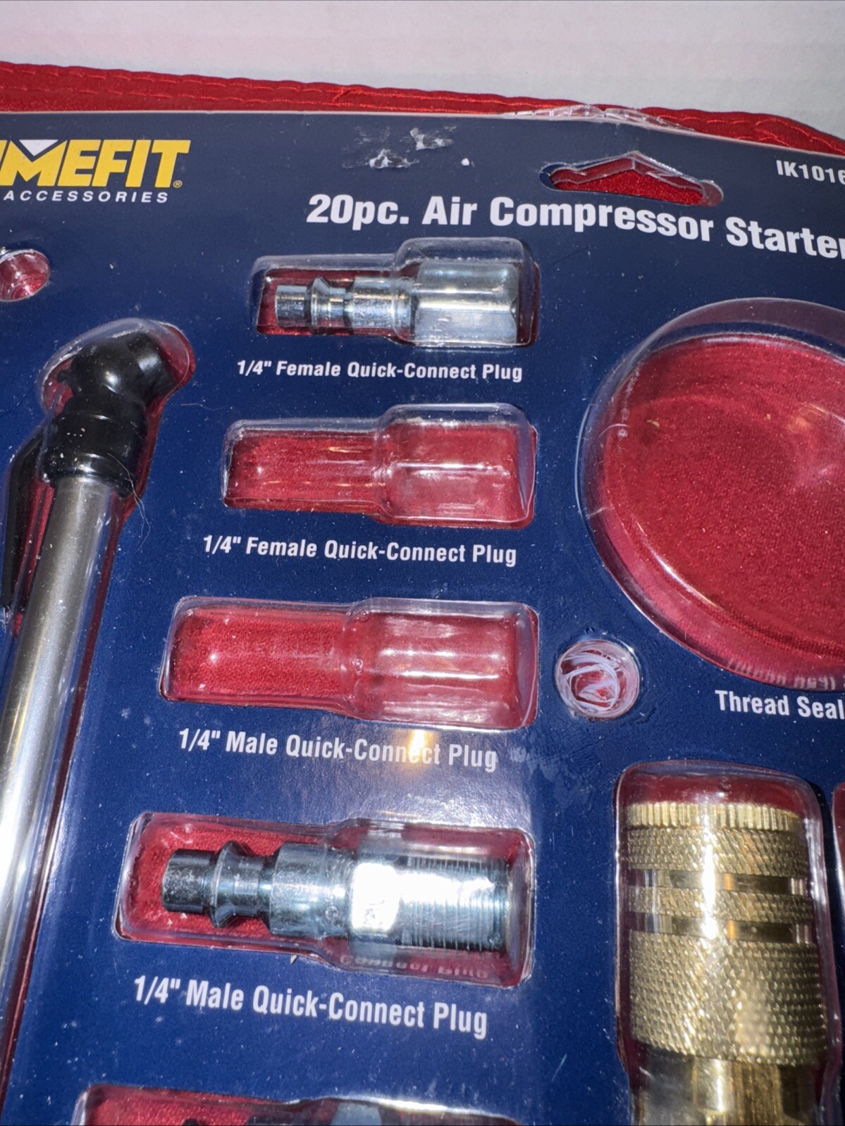 Primefit Tools and Accessories Air Accessory Kit 15 Pc Starter Open Package