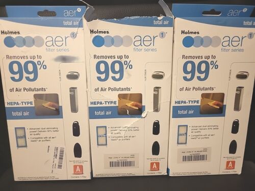 Holmes aer1 Total Air A Purifier Filter HEPA HAPF30AT Bionaire - Lot Of 3 - NEW - Picture 1 of 5