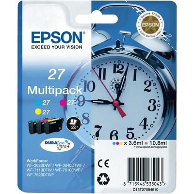 Epson Wecker 27 T2705 Serie Multipack Workforce Druckertinte WF-7610DWF Neu