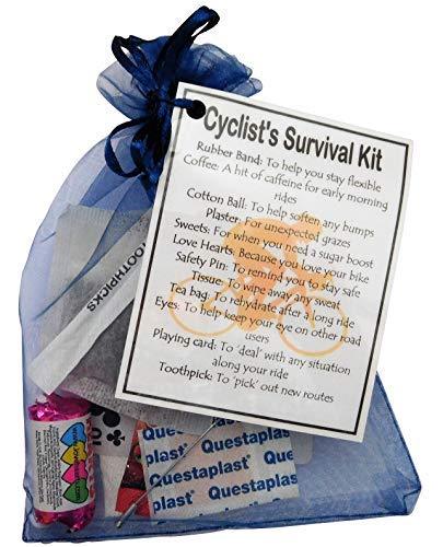 Cyclist's Survival Kit Gift  - Small Novelty gift for a Cyclist Gift