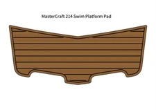 MasterCraft 214 Swim Platform Step Boat EVA Faux Foam Teak Deck Floor Pad Mat