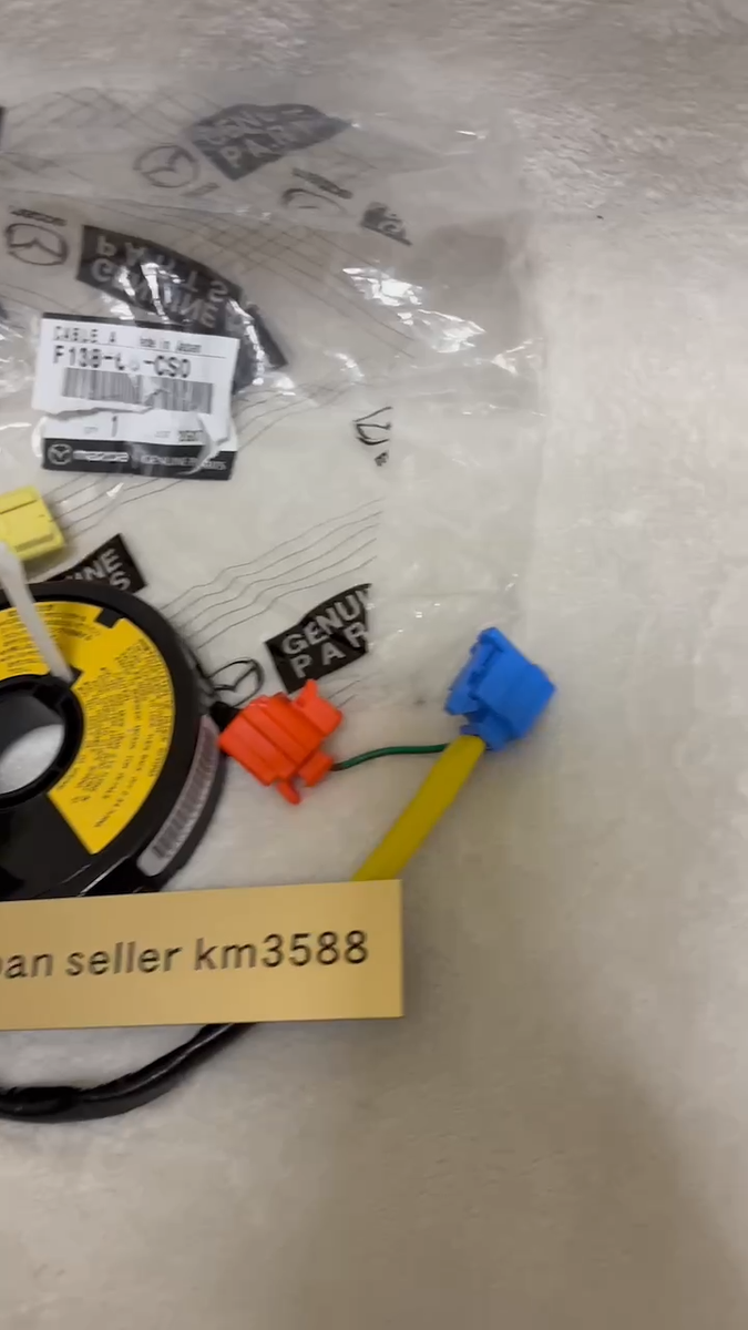 Genuine MAZDA RX-7 FD3S 98-03 Clock Spring Spiral Cable F138-66