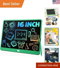 Eye-Protecting 16-Inch LCD Writing Tablet - Perfect Gift for Young Artists