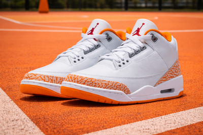 Jordan 3  Orange Citrus  2026 Men's Size US 7-12