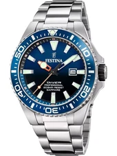 Festina The Originals Blue Dial Quartz Diver's 200M Men's Watch F20663-1