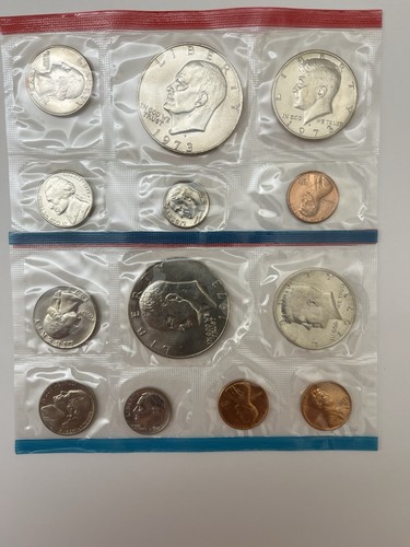 1973 United States Mint Uncirculated 13 Coin Set Original Government Packaging - Picture 4 of 5
