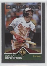 2024 Transcendent Collection Icons Chrome Gunnar Henderson (White Jersey) 0b3