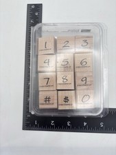 Stampin' Up! Numbers & Letters Craft Stamps for sale - eBay