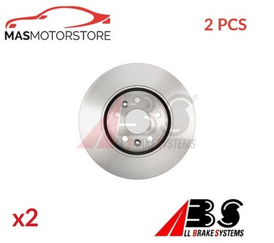BREMSSCHEIBEN SATZ PAAR ABS 17978 2PCS P FÜR RENAULT LAGUNA III,SCÉNIC IV