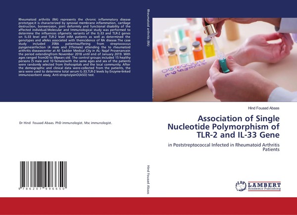 Association Of Single Nucleotide Polymorphism Of TLR-2 And IL-33 Gene | Abaas-image