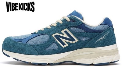 Levi's x New Balance 990v3 Made In USA 'Mallard Blue' M990LI3 Men New
