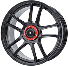 Jeu (4 pièces) jantes 9826/02003 19x8.5 5x100 ET45 - BL - noir