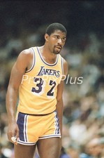 4/18/1985 Lakers NBA Playoffs Magic Johnson 35 mm Neg & 4x6 Print