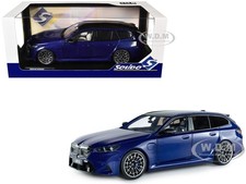 2025 BMW M5 TOURING MARINA BAY BLUE 1/18 DIECAST MODEL CAR BY SOLIDO S1814801
