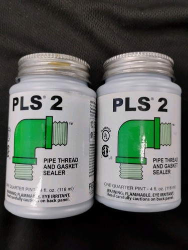 GASOILA PLS 2 Pipe Thread & Gasket Sealer 4oz for Petro Applications. (Lot of 2)