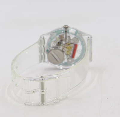 Swatch Men's Watch Watch CLEARLY GENT SO28K100-S06 for sale online