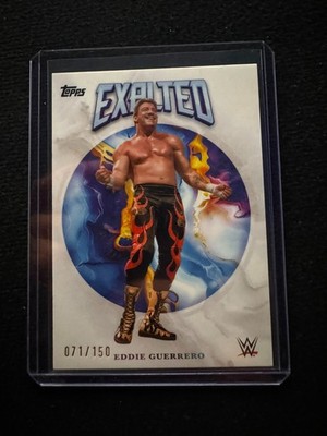 2025 Topps Exalted WWE Eddie Guerrero White Parallel /150