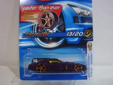 Hot Wheels Faster Than Ever 2005 First Editions Formul8r Very Good card