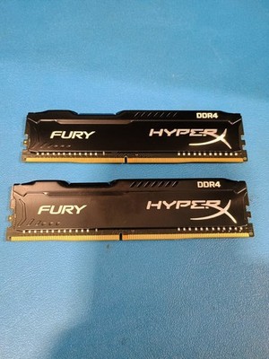 Kingston HyperX FURY Beast 16GB(2 x 8GB) 1Rx8 XMP4 (DDR4-2666) 