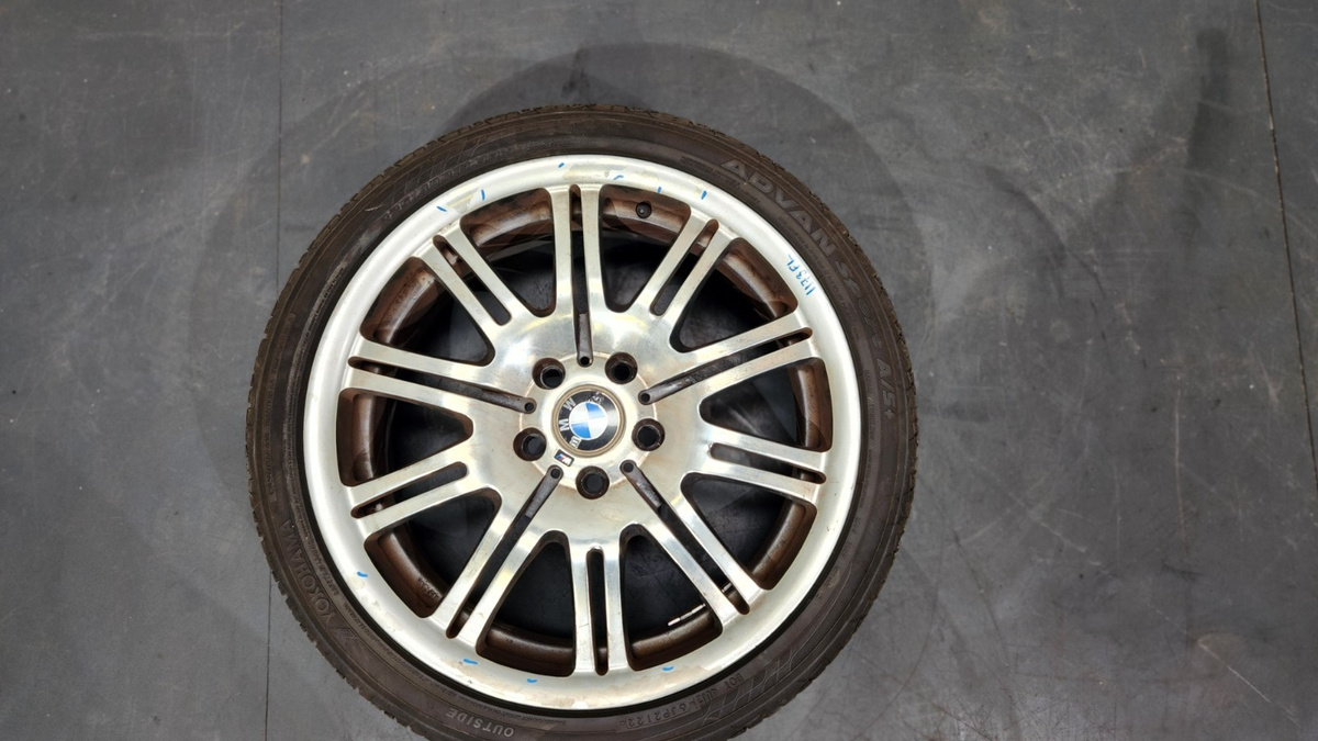 ✓ OEM BMW E46 M3 Front Rear Wheel Rim R19x8