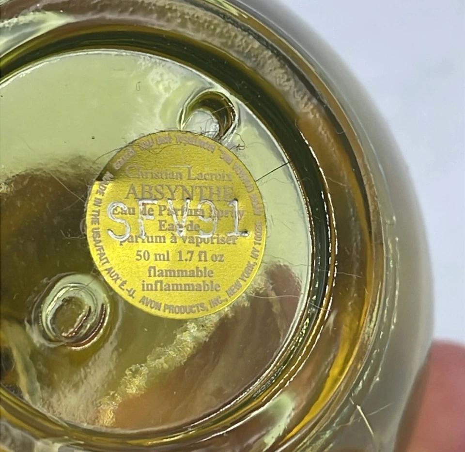 Raro Christian Lacroix ABSYNTHE Eau de Parfum Spray 1.7 fl oz Foto 4 de 4