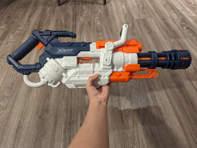 Nerf X-Shot Machine Gun - Used, In Good Condition.
