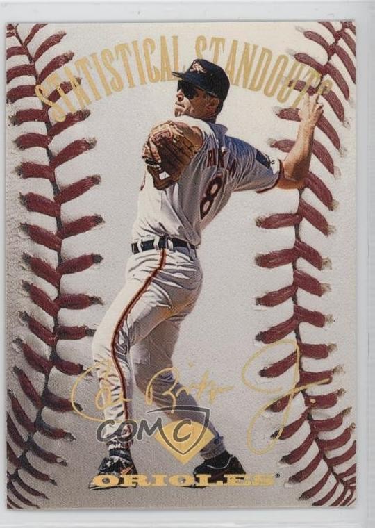 1995 Leaf Statistical Standouts 676/5000 Cal Ripken Jr #7 HOF e6p