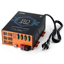 RV Converter, 80 Amp, 110V AC to 12V DC RV Power Converter Battery Charger with