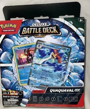 Pokémon TCG Deluxe Battle Deck Quaquaval EX W/ Radiant Greninja NEW/SEALED
