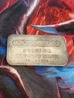 Engelhard 1 oz .999 Silver Bar, horizontal, textured reverse design. ⬇️Serial #