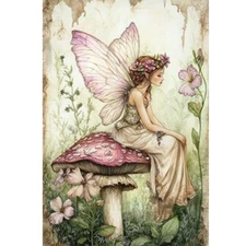 MIDSUMMER FAIRY Decoupage Paper – A5 A4 – Paper Designs Italy Crafts & Furniture