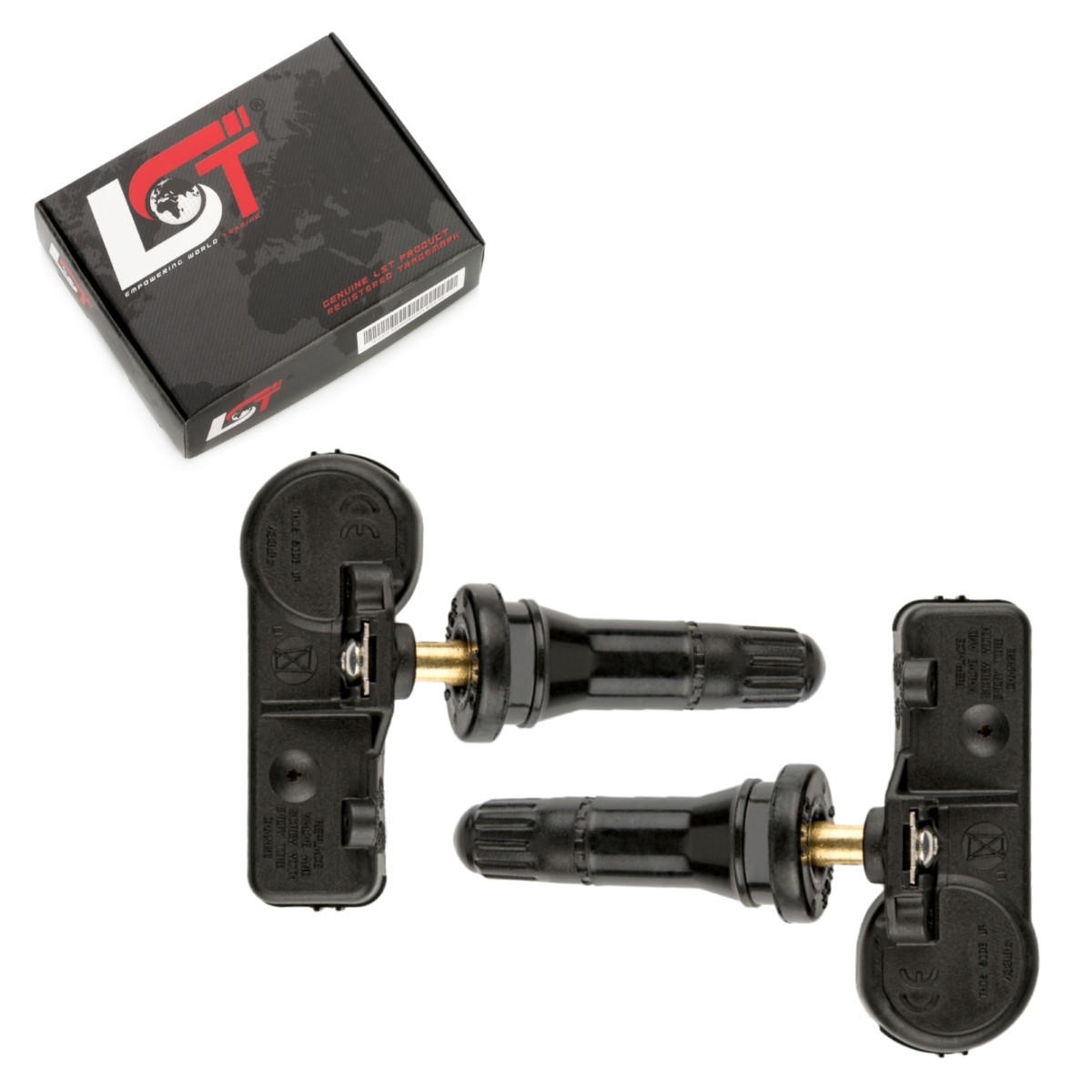 2X RDCI TPMS Sensor Tire Pressure Sensor 433 MHz For Fiat Ducato III 250 06-13