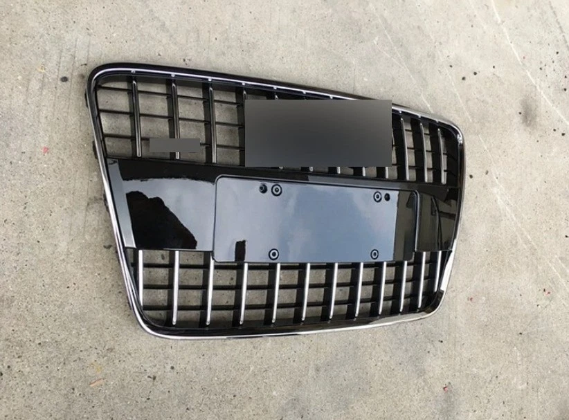 Parrilla de parachoques delantero plateada Q7 SQ7 para Audi 2007 2008 2009-13 2014 2015 Foto 3 de 4