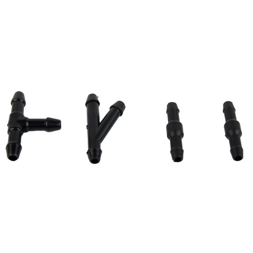 Useful Hose Kits Wiper Hose Connectors Rubber&Plastic T-Type Tube Pipe - Picture 7 of 12