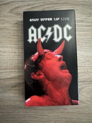 AC/DC   Stiff Upper Lip Live(2001 VHS Tape, Atlantic Records, Hard Rock Concert)