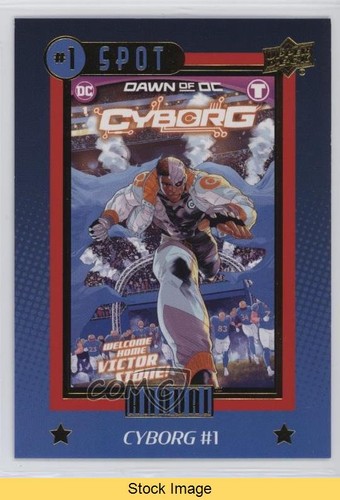 2023-24 Upper Deck DC Annual Number 1 Spot Cyborg #N1S-6 READ 5vc