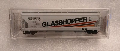 094 00 240 ACF Industries ''Glasshopper'' Rd# RNDX 166 3 Bay ACF Center Flow Hoppe