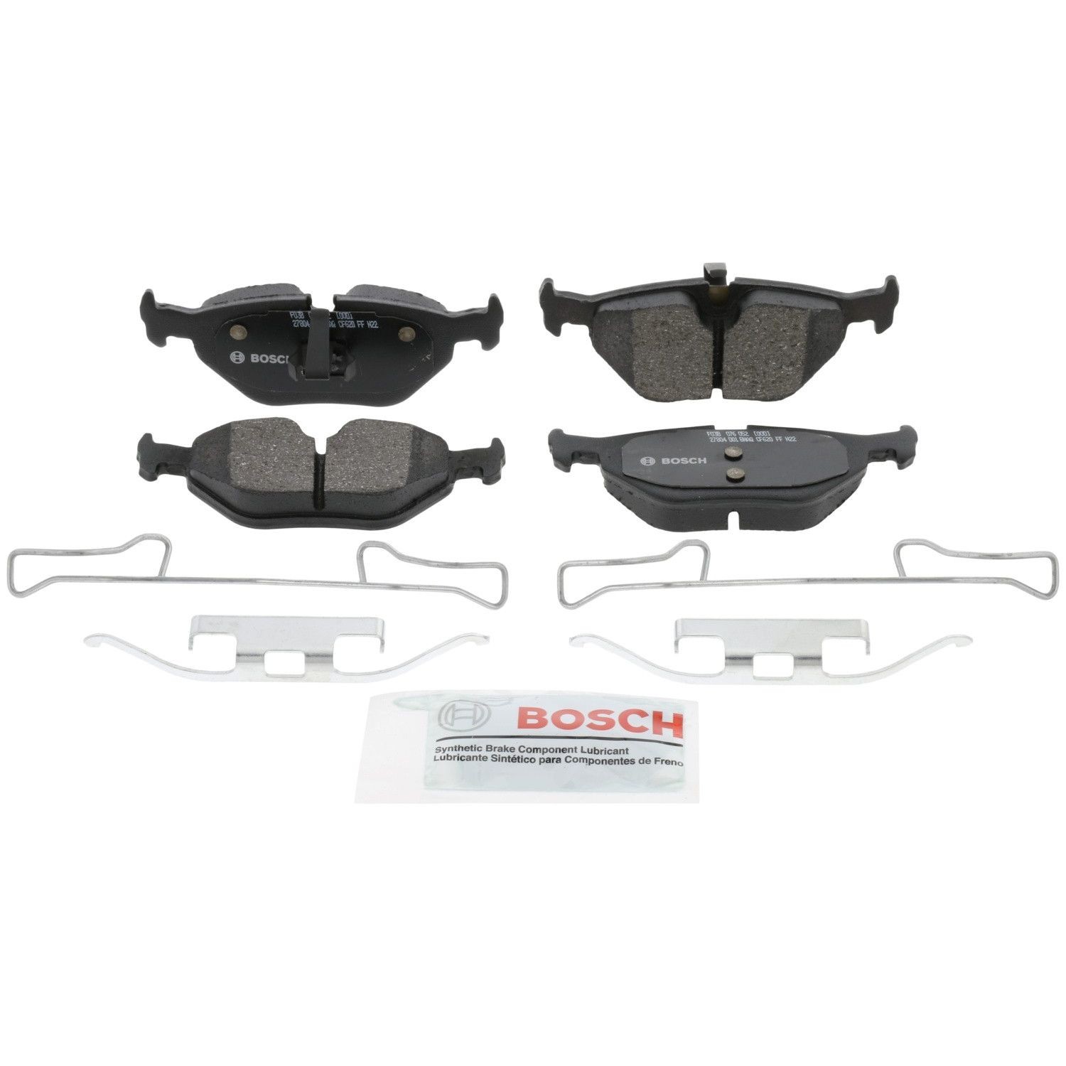 Bosch BC763 Disc Brake Pad Set For 97-09 318i 318is 323i 325Ci 325i 325xi 9-5 Z4