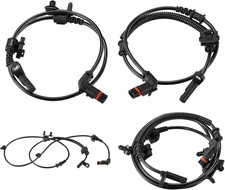 4Pcs ABS Wheel Speed Sensor Front Rear Left Right Compatible with 2005-2010 300
