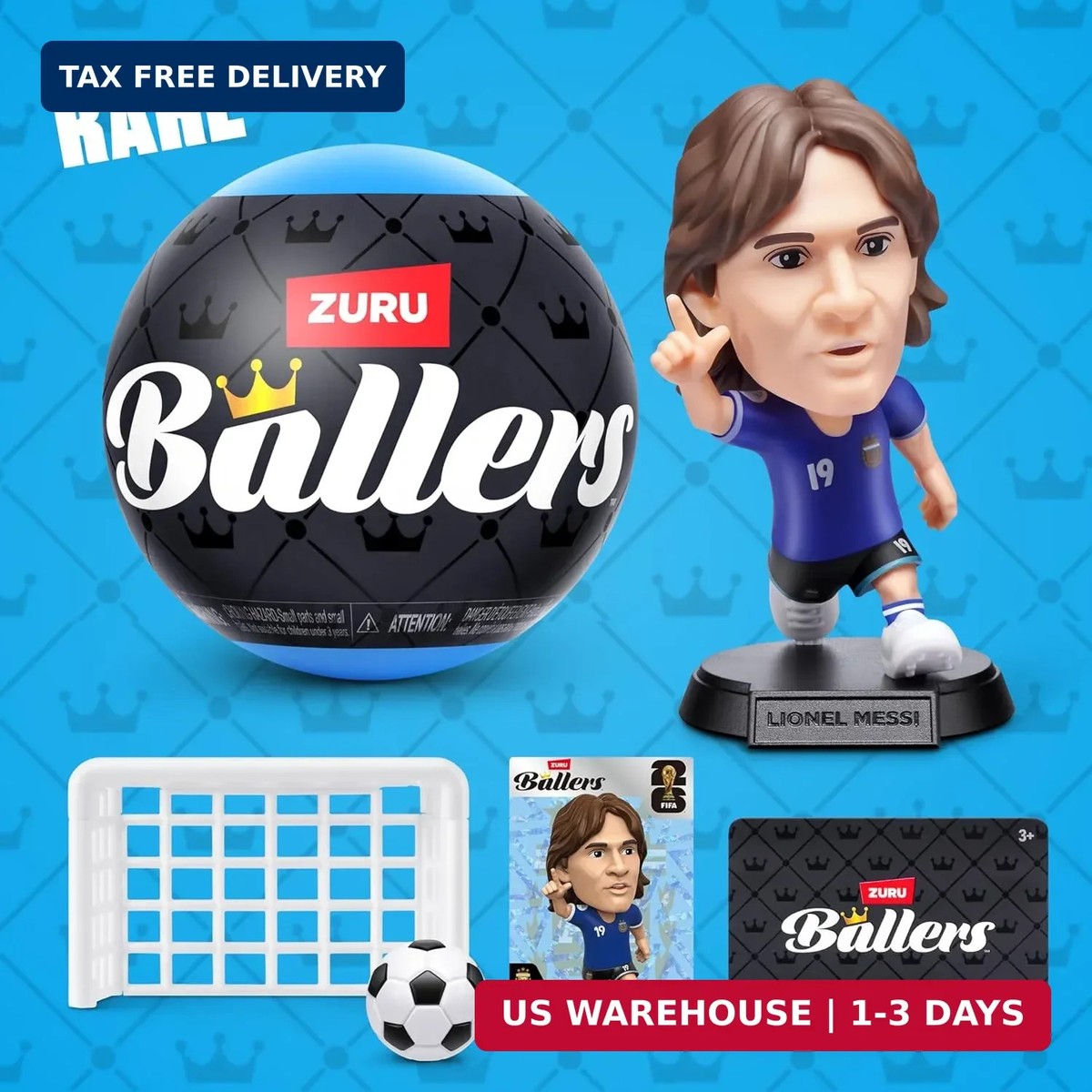 ZURU FIFA World Cup 2026 Ballers２コセット FIFA World Cup 2026™ Ballers Series 1 2 Pack by ZURU - Official
