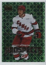 2024-25 Skybox Metal Universe Star Emerald /10 Scott Morrow #PP-34 Rookie RC