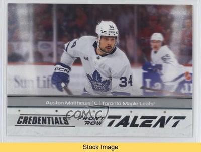 2024 Upper Deck Credentials Front Row Talent Auston Matthews #FRT-AM READ 1c95