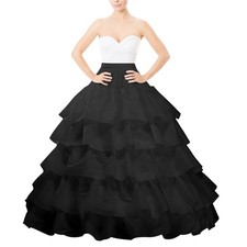 Hoop Skirt Crinoline Petticoat Full Slip Underskirt for Women  Full A-line S...