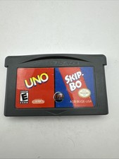 Nintendo Gameboy Advance Game - Skip-Bo  Uno  FREE SHIPPING  Authentic