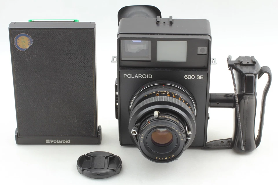 [Casi COMO NUEVA] Lente Mamiya 127 mm f4,7 para cámara fotográfica instantánea Polaroid 600SE de JAPÓN Foto 3 de 4