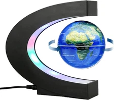 Magnetic Levitation Floating Globe with LED Light anti Gravity Levitating World