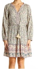 Japna Flower dress boho mini long sleeve size S