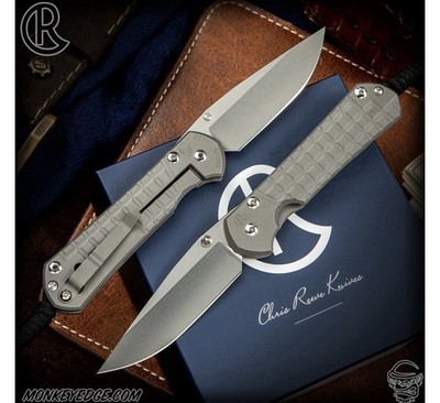 CRK Large Sebenza 31 Monkey Edge Frag Pattern Exclusive Presale