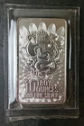 Cut Saw Mint 10oz Silver Bar in Plastic
