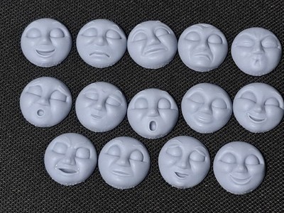 14x #2  Engine Faces Lot 3D Printed Fits TOMY  TrackMaster